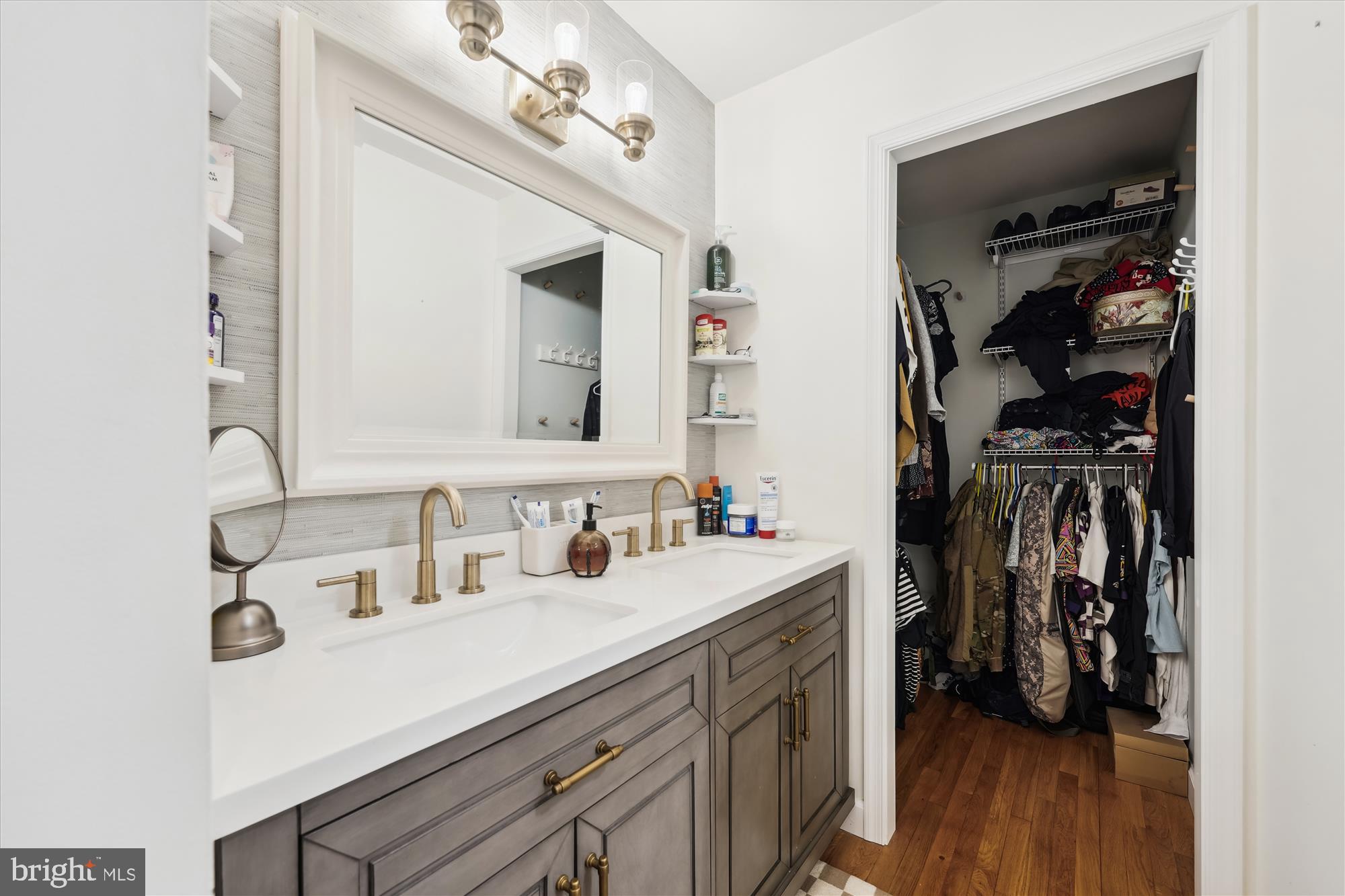 5404 Well Spring Road La Plata, MD 20646 - Photo 19 of 34 a bathroom with a sink and a mirror