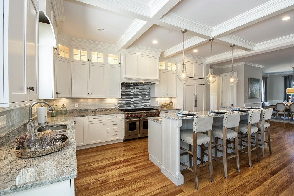 12 Coastline Drive Mashpee, MA 02649 - Photo 11 of 46 a large kitchen with lots of counter top space and stainless steel appliances