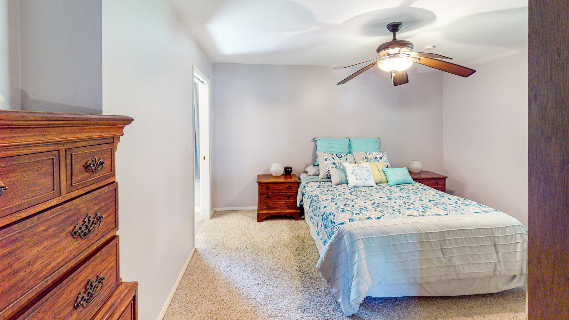 44 Aldon Road Montgomery, IL 60538 - Photo 16 of 24 a bedroom with a bed and dresser