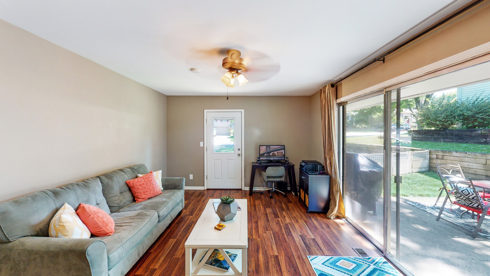 44 Aldon Road Montgomery, IL 60538 - Photo 10 of 24 a living room with furniture and a wooden floor