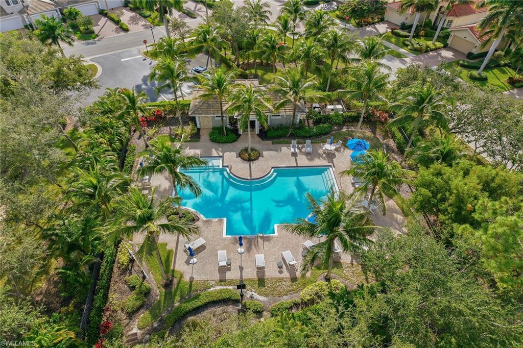 9233 Museo Circle, Unit 103 Naples, FL 34114 - Photo 29 of 49 an aerial view of a house with yard swimming pool and outdoor seating