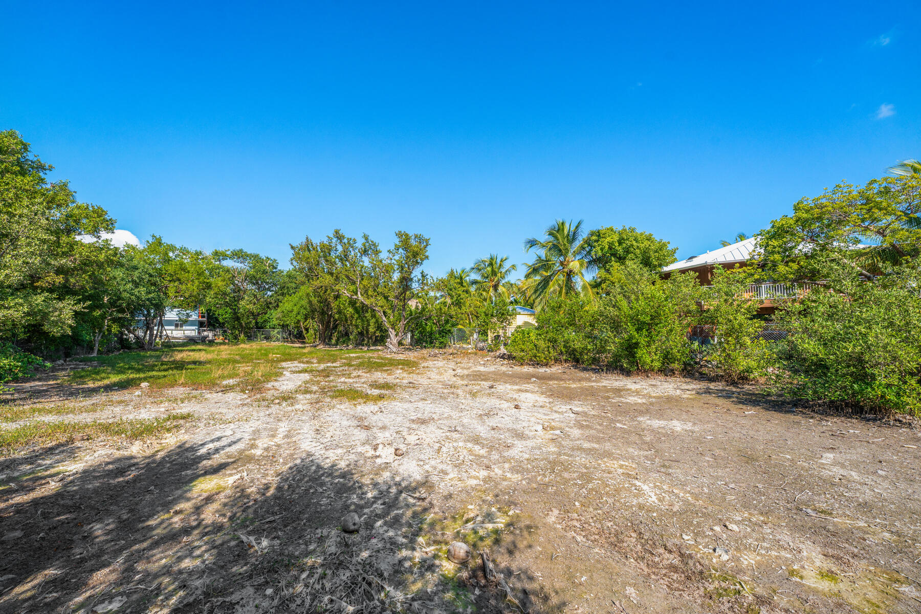 229 Coral Road Islamorada, FL 33036 - Photo 16 of 19 a view of a yard with a house