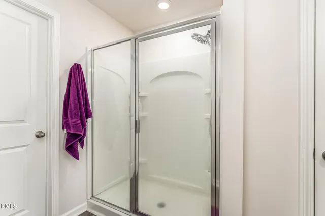 a view of a walk in closet