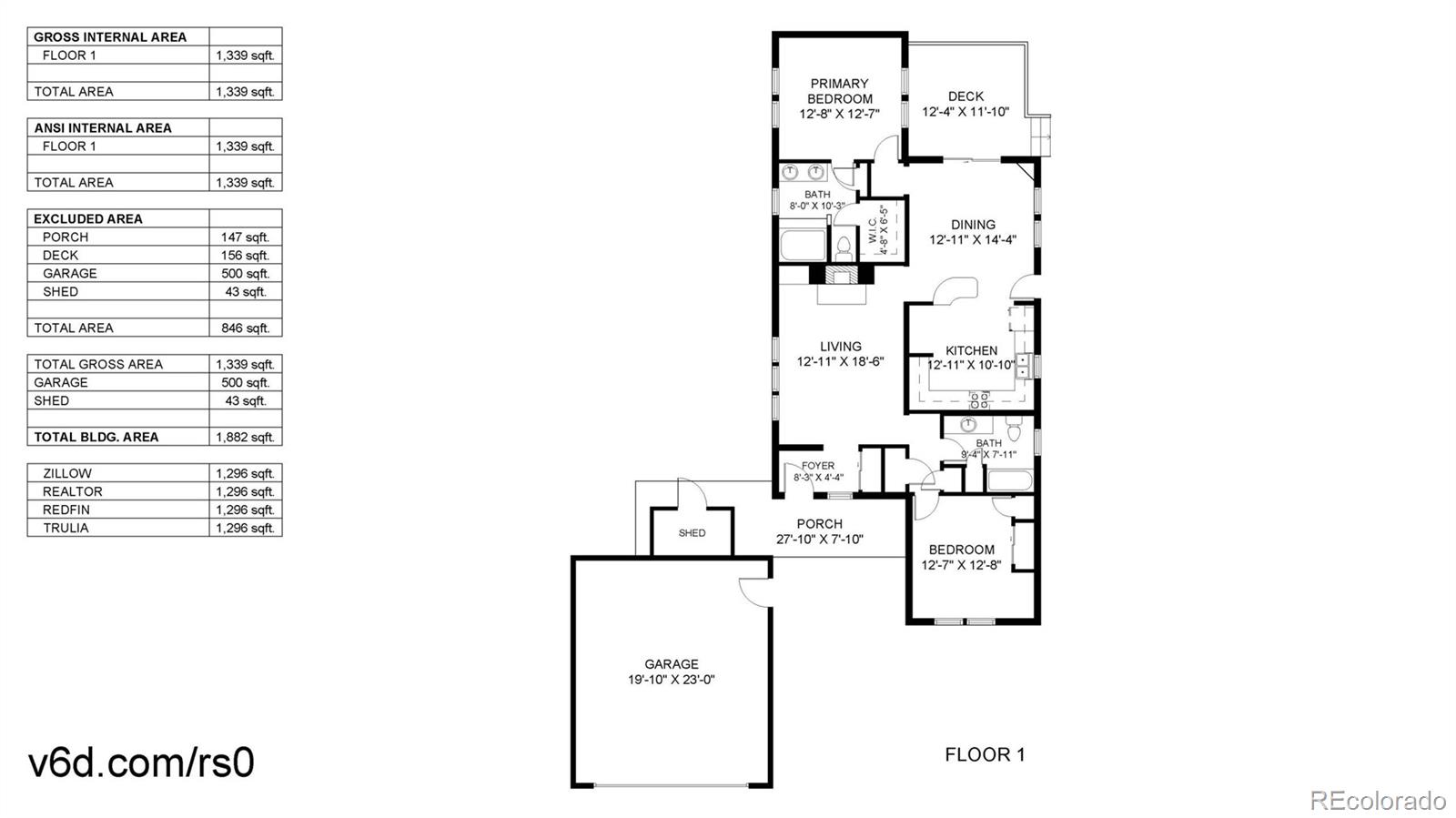 214 Poppy Street Golden, CO 80401 - Photo 31 of 31 a picture of a floor plan