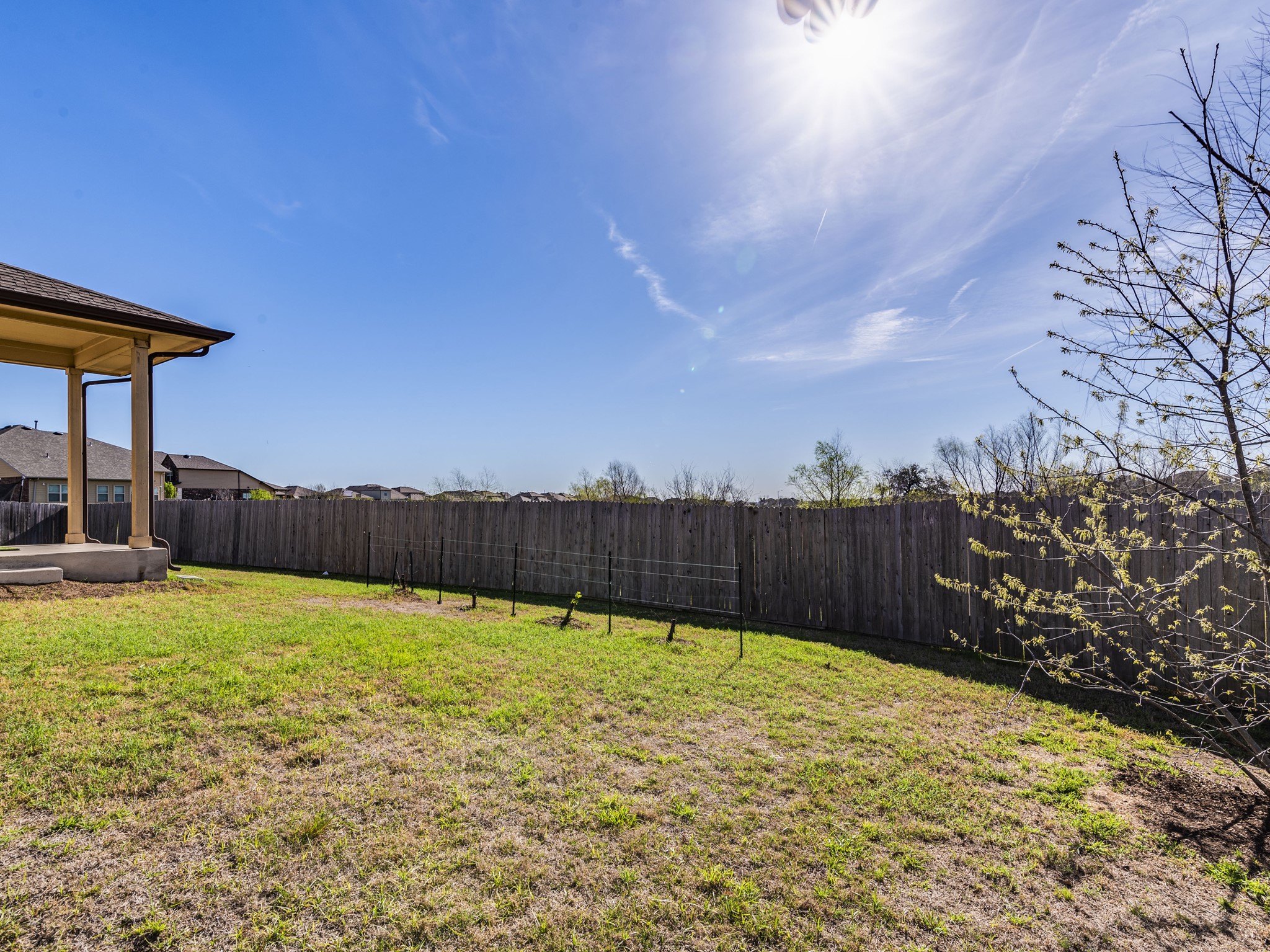 6829 Banff Cove Austin, TX 78754 - Photo 32 of 39 a view of a backyard