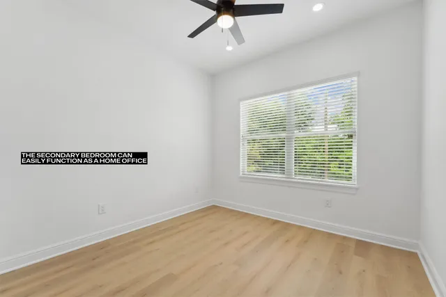 a view of a backyard with plants