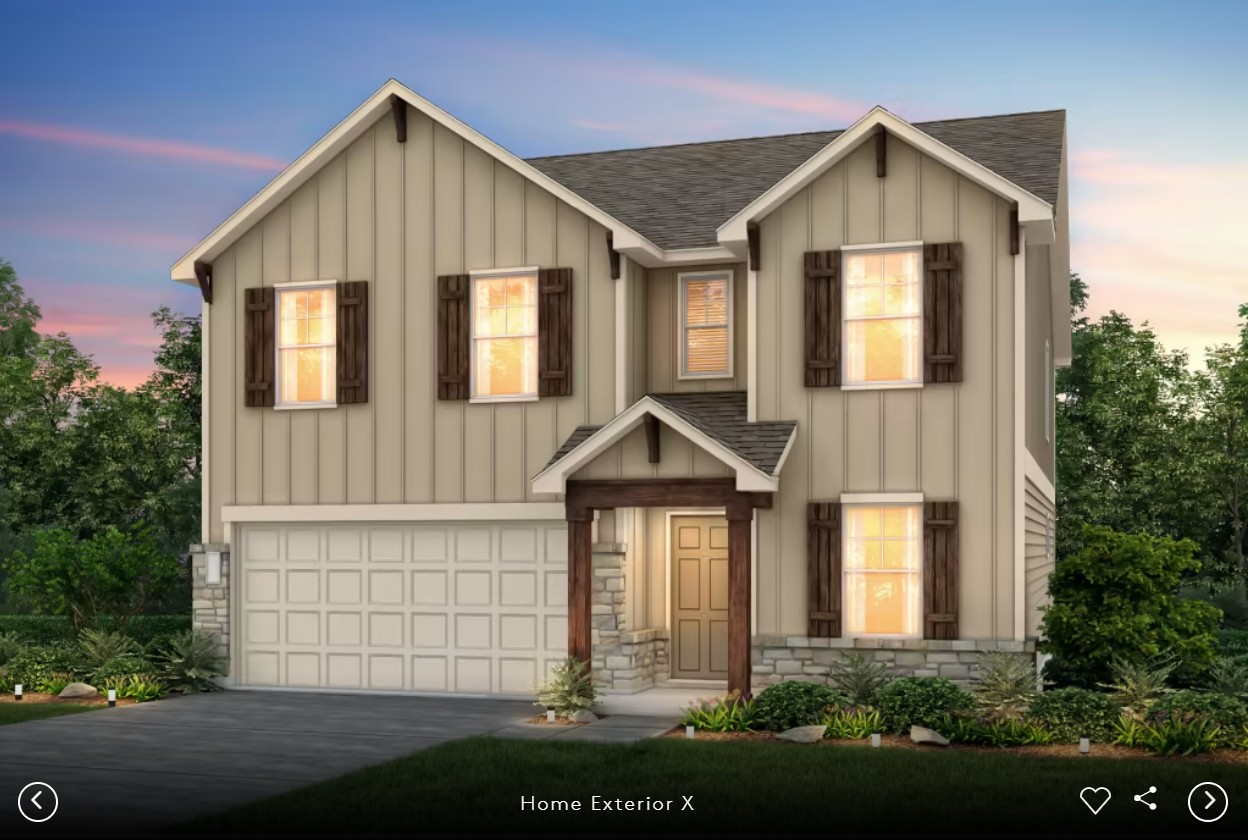 298 Begonia Street Buda, TX 78610 - Photo 1 of 12 a front view of a house with a yard