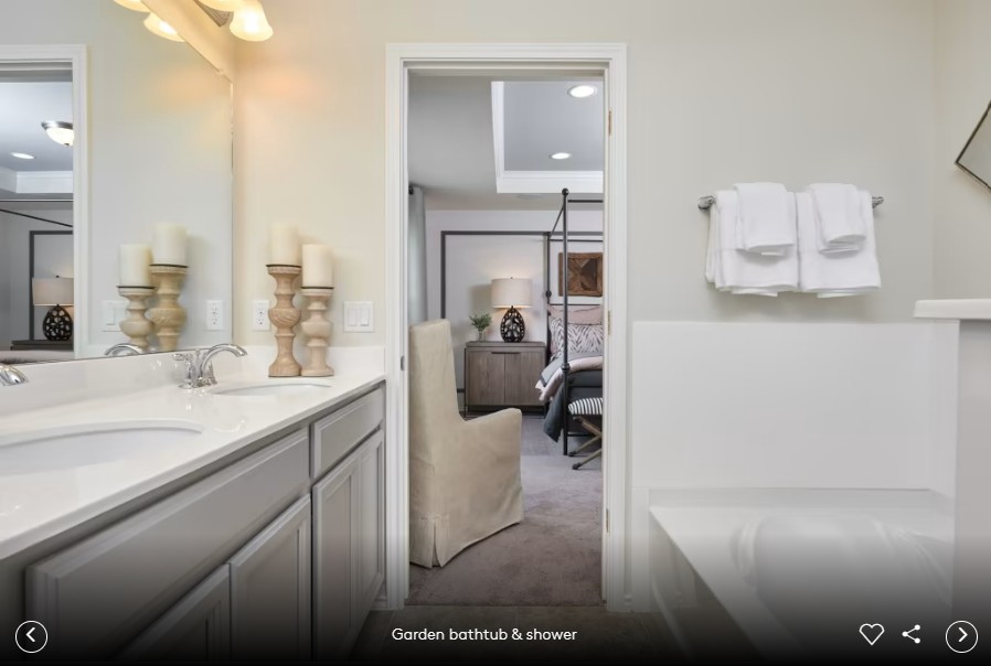 298 Begonia Street Buda, TX 78610 - Photo 10 of 12 a en suite bathroom with a sink and mirror