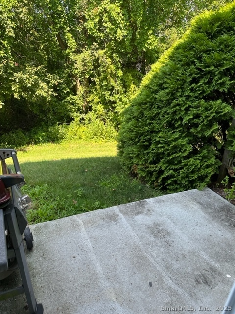 585 Park Road, Unit 108 Waterbury, CT 06708 - Photo 13 of 13 a view of a yard with an outdoor space