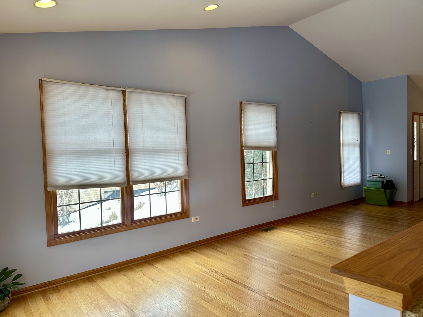 11904 Somerset Road Orland Park, IL 60467 - Photo 8 of 38 a view of an empty room with window and wooden floor