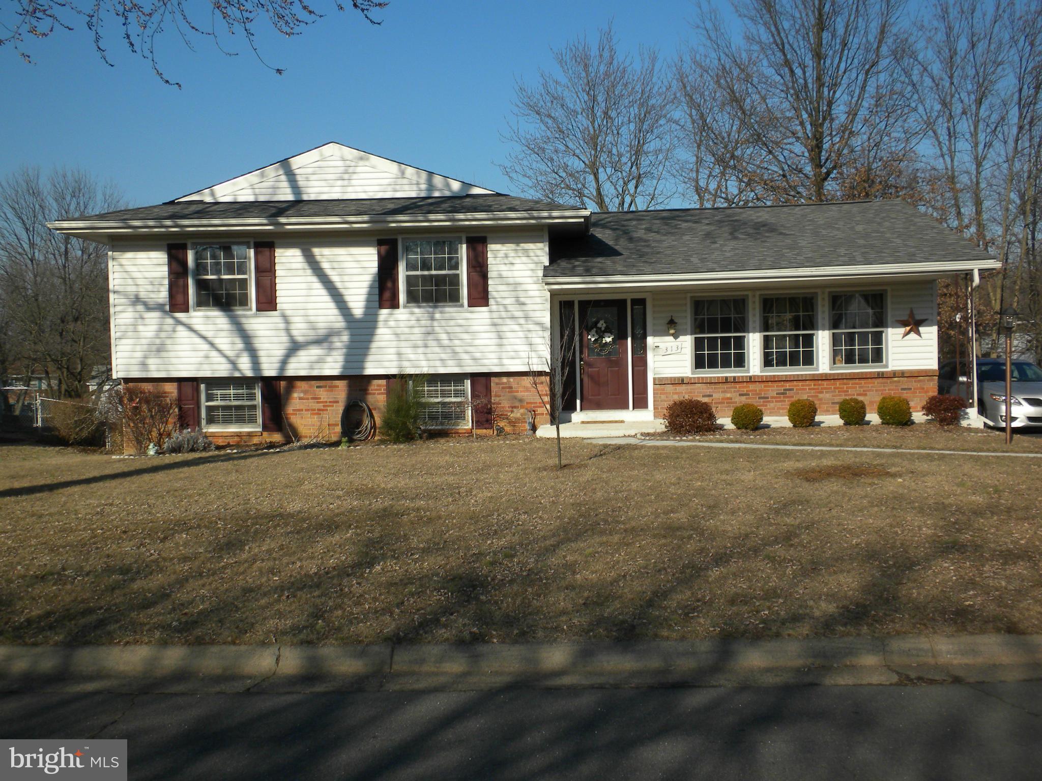 a front view of a house with yard
