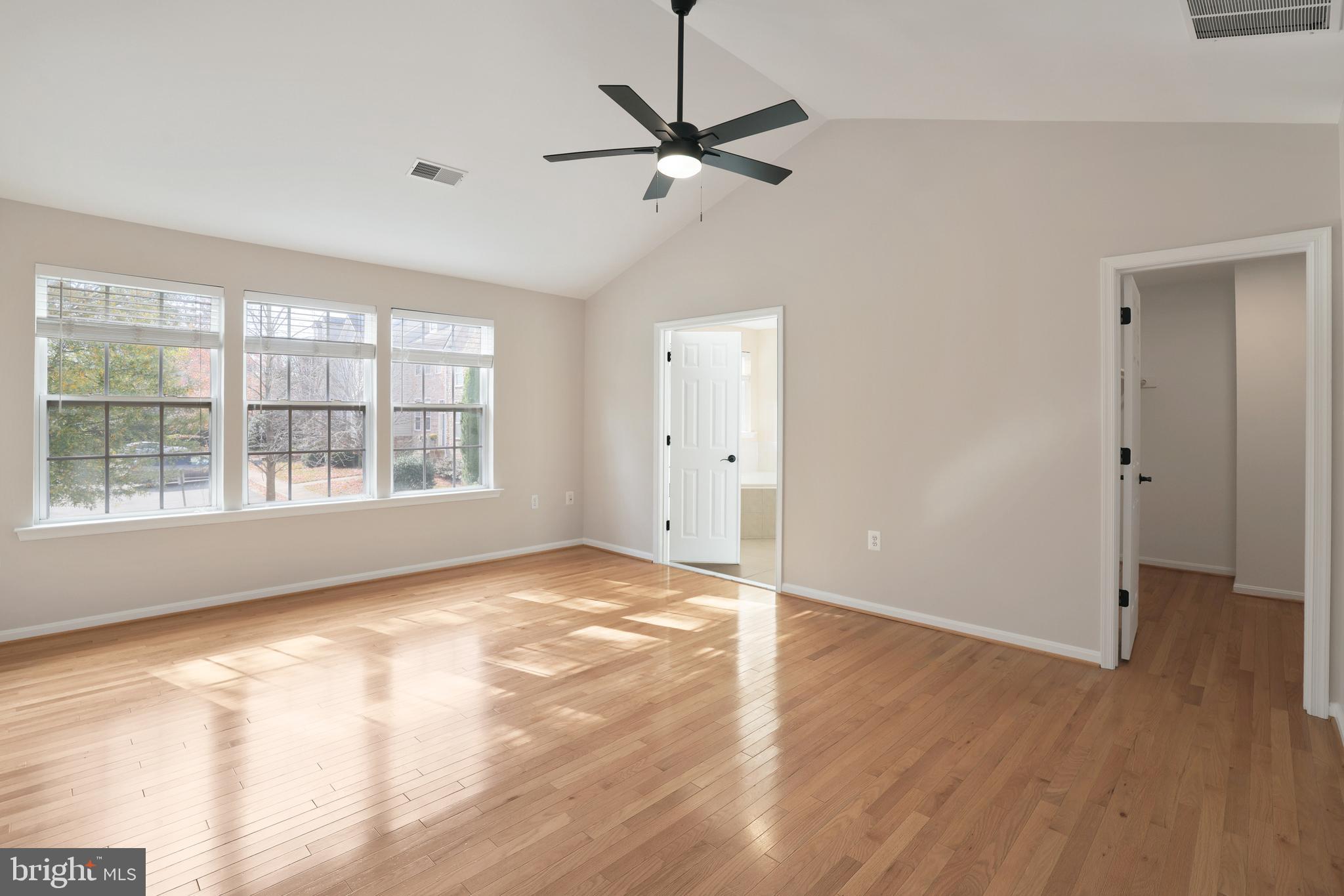 401 Yorkshire Ridge Court Purcellville, VA 20132 - Photo 25 of 64 wooden floor in an empty room with a window