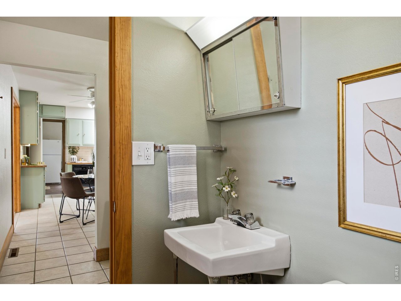 721 North Montview Road Fort Collins, CO 80521 - Photo 22 of 43 1/2 Bathroom 2 Off Primary Bedroom and Laundry