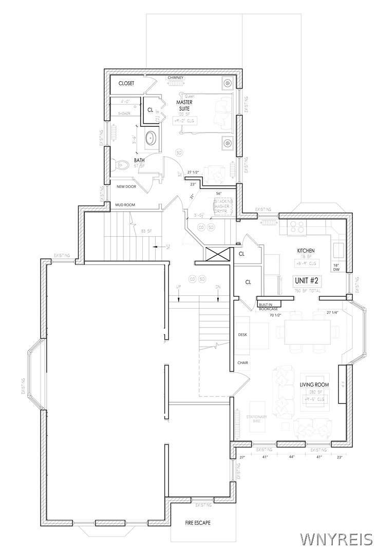 617 Niagara Street, Unit 2 Buffalo, NY 14201 - Photo 14 of 14 Floor plan