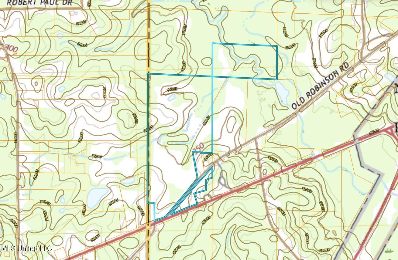83 Old Robinson Road Carthage, MS 39051 - Photo 4 of 5 Topo Map