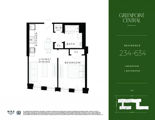 $4,615 | 65 Dupont Street, Unit 234 | Greenpoint