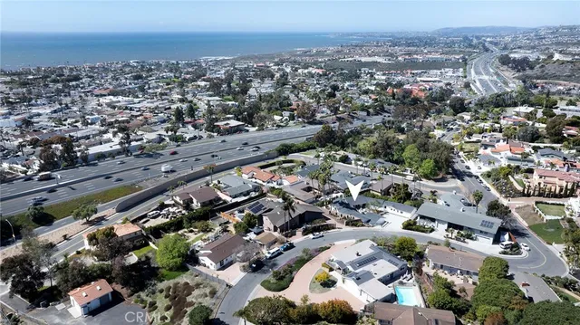 an aerial view of a city with lots of residential buildings