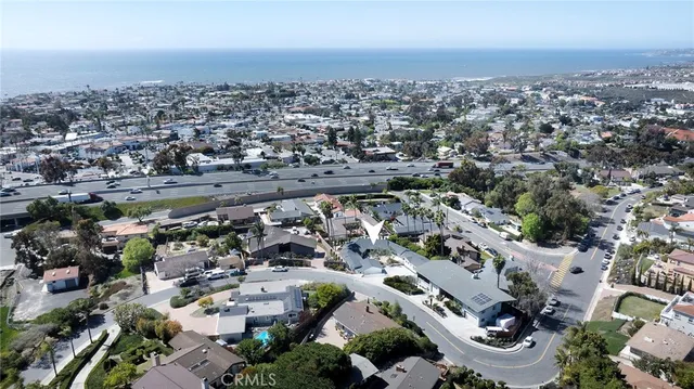 an aerial view of a city with lots of residential buildings