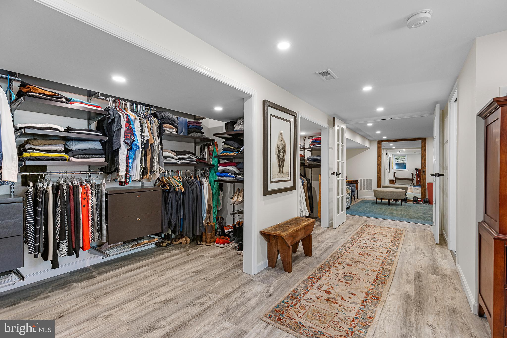 6492 Little Falls Road Arlington, VA 22213 - Photo 29 of 45 More recessed lighting, LVP flooring