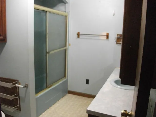 a view of outdoor space and deck