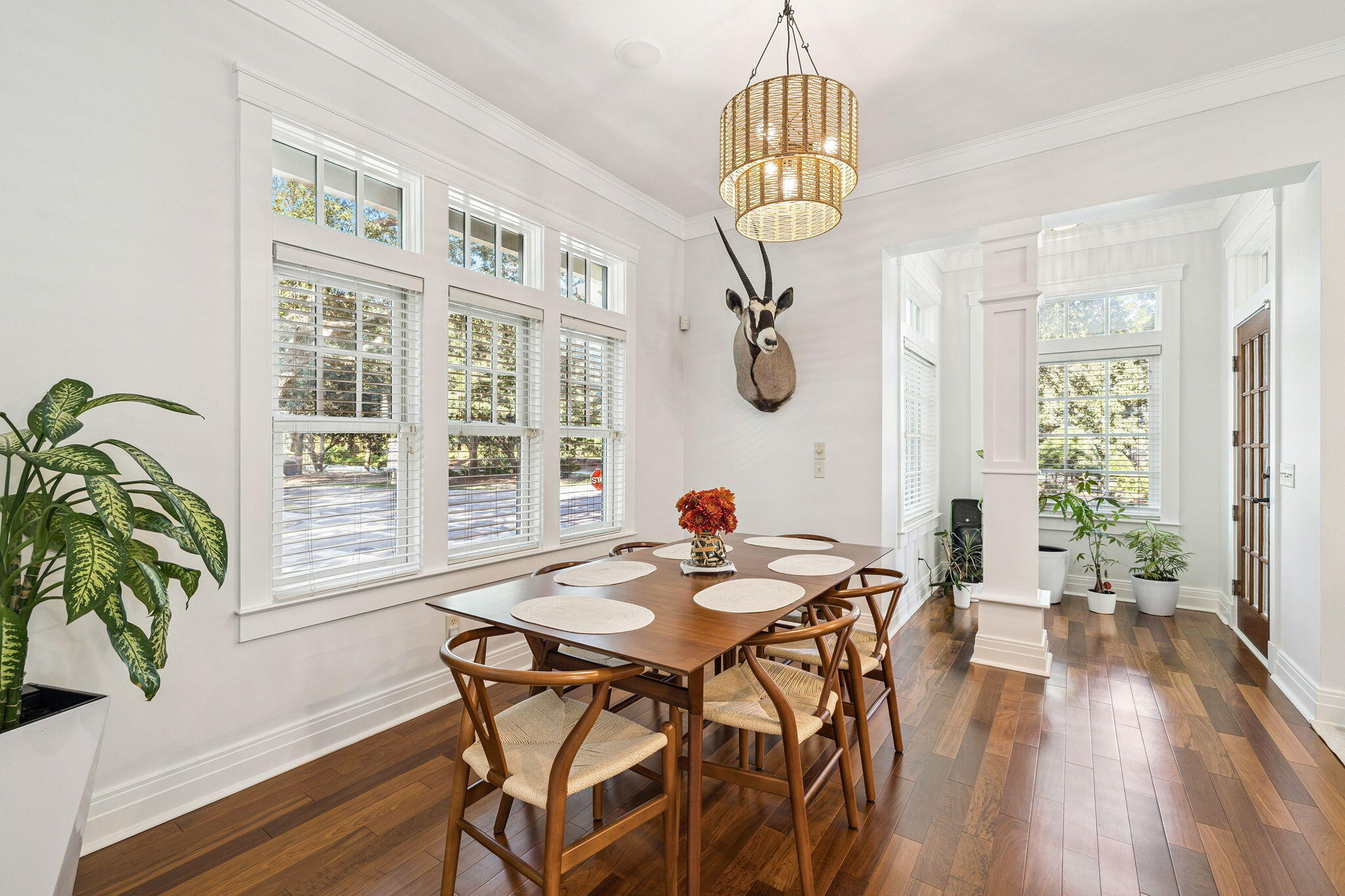 1237 Prospect Promenade Panama City Beach, FL 32413 - Photo 15 of 50 a view of a dining room with furniture window and wooden floor