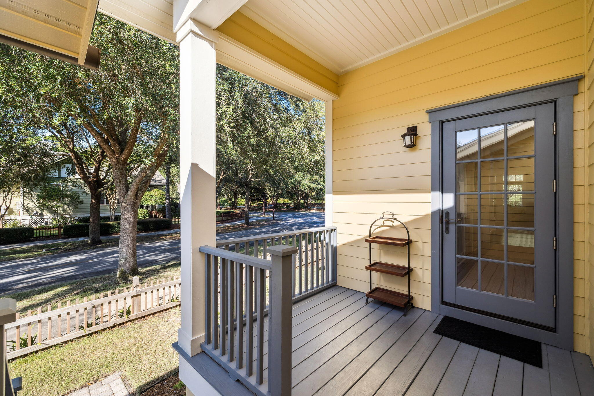 1237 Prospect Promenade Panama City Beach, FL 32413 - Photo 35 of 50 a view of balcony with wooden floor and fence