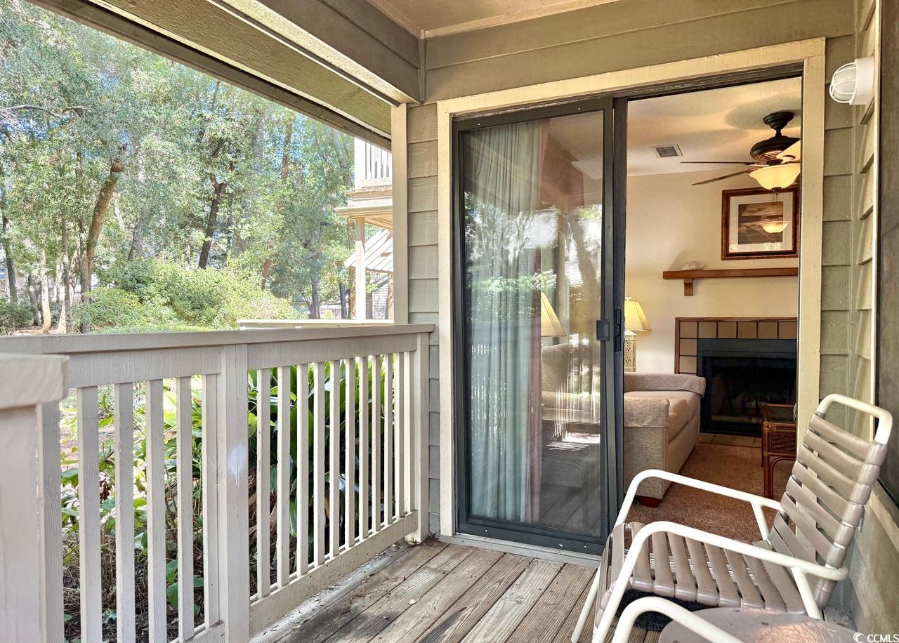404 Melrose Place, Unit 21A Myrtle Beach, SC 29572 - Photo 26 of 30 View of balcony