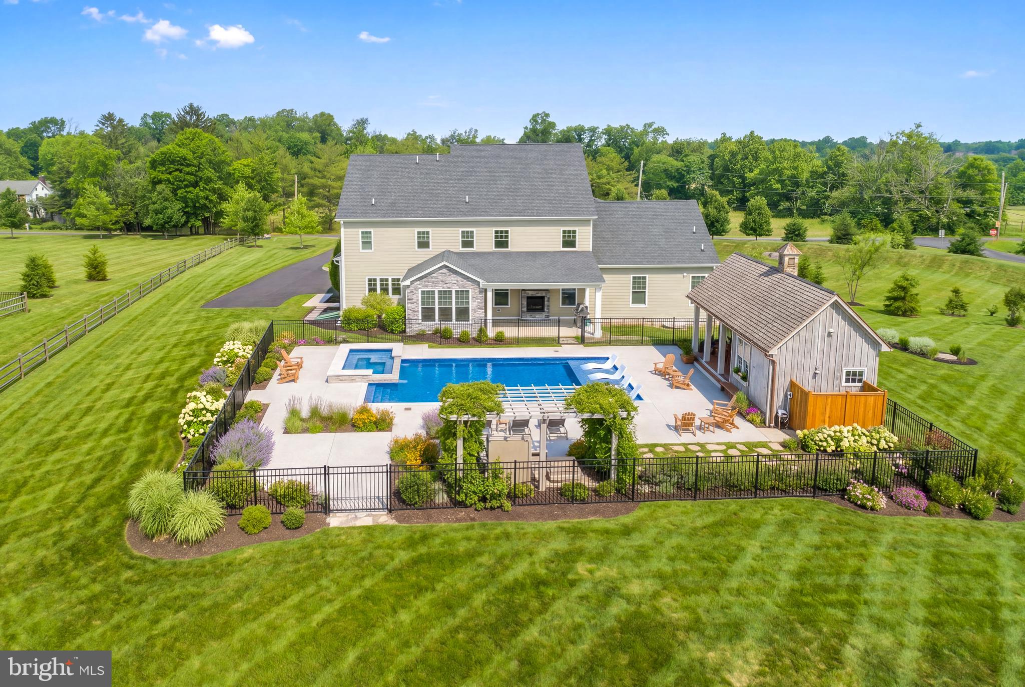 1161 Upper Stump Road Chalfont, PA 18914 - Photo 99 of 110 AI Virtual Pool & Hardscape Renderings