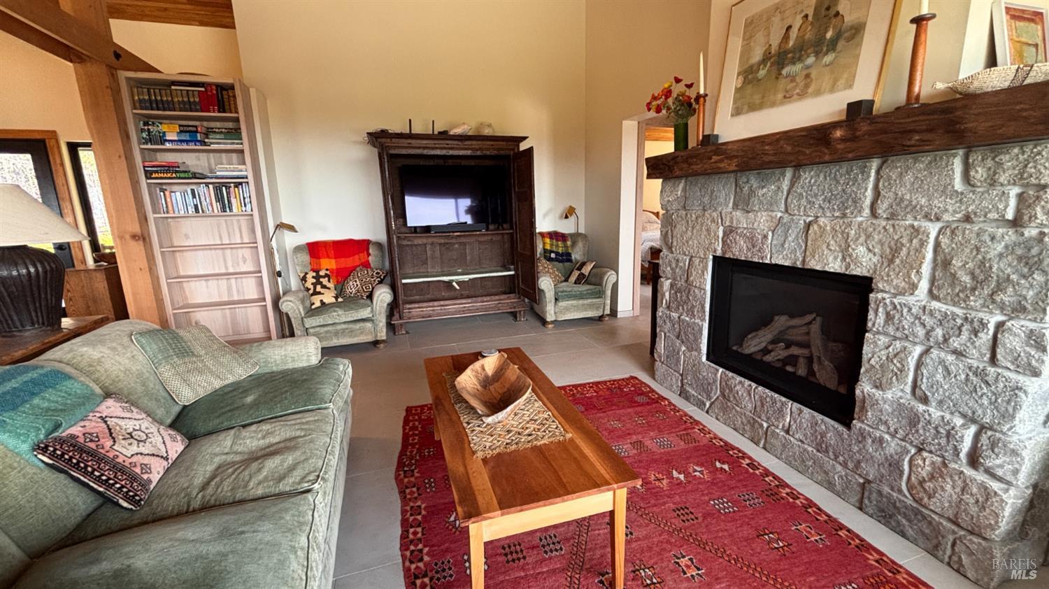 34478 Iversen Road Gualala, CA 95445 - Photo 38 of 43 Gas fireplace