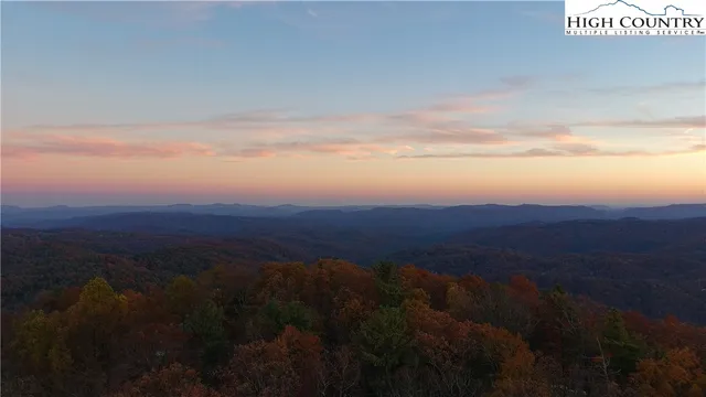a view of city and mountain