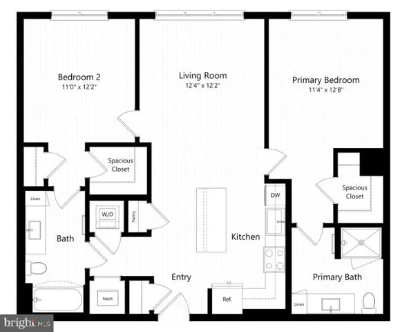 $2,800 | 4851 Ellin Road, Unit 137, Hyattsville, MD 20784