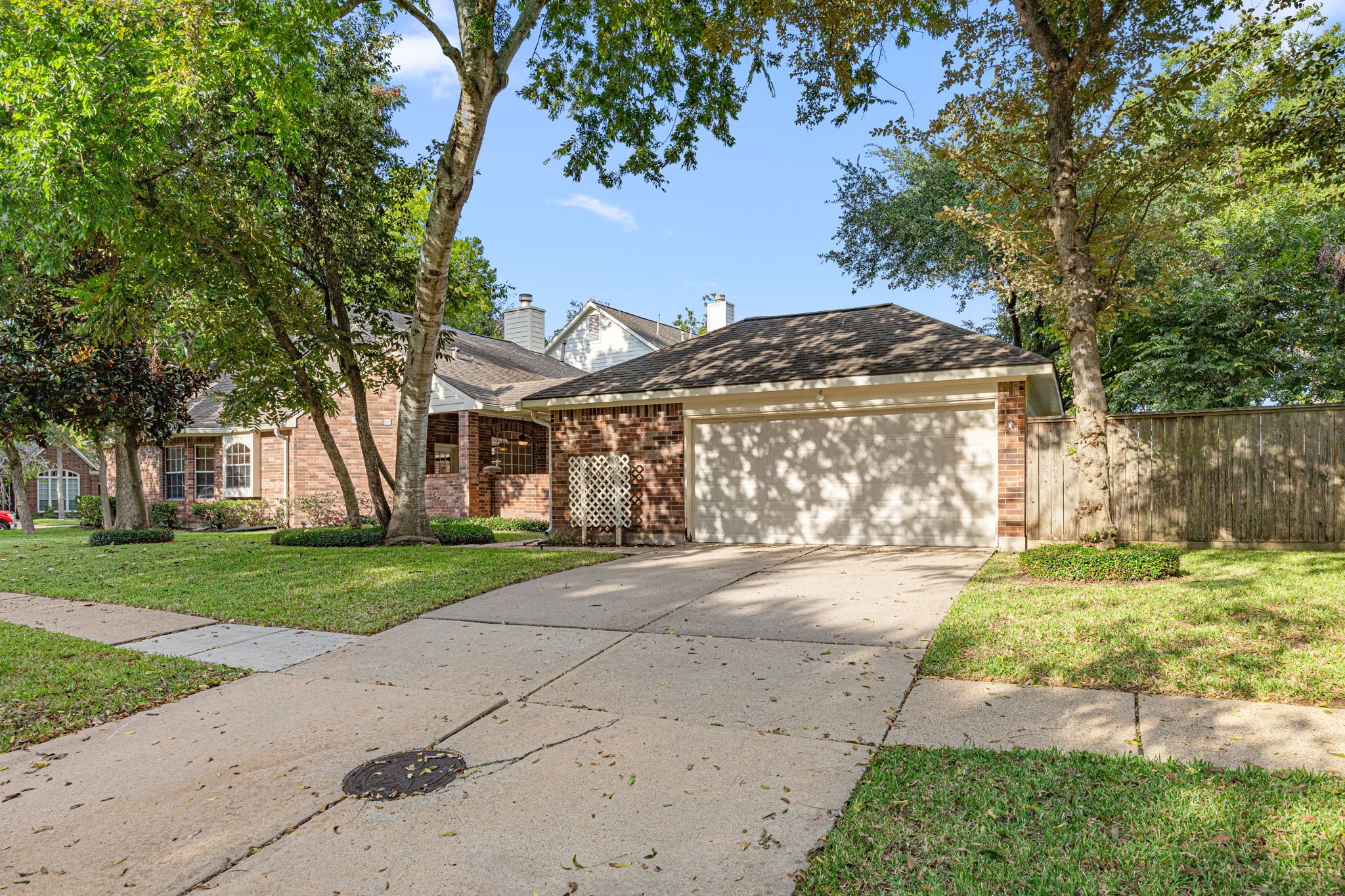 1102 Wood Fern Drive Sugar Land, TX 77479 - Photo 34 of 43 a view of a large trees with a big yard and large trees