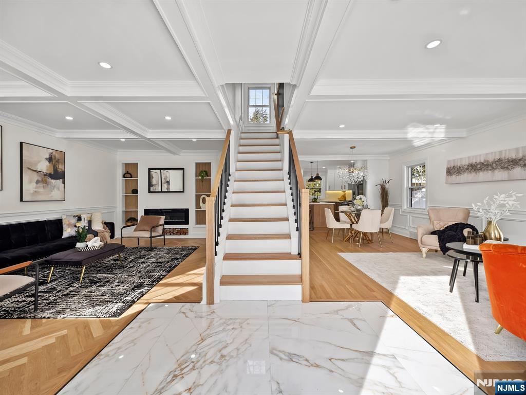 857 Collingwood Avenue Maywood, NJ 07607 - Photo 3 of 30 a living room with furniture and a couch