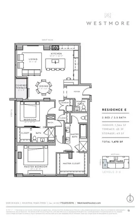 $795,000 | 2323 West Main Street, Unit 305, Houston, TX 77098