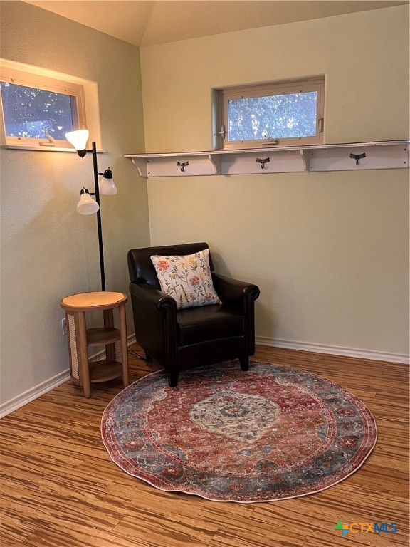 121 Butler Lane Martindale, TX 78655 - Photo 10 of 27 a living room with furniture and a wooden floor