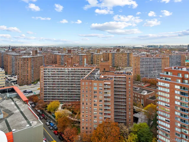 a view of a city with buildings