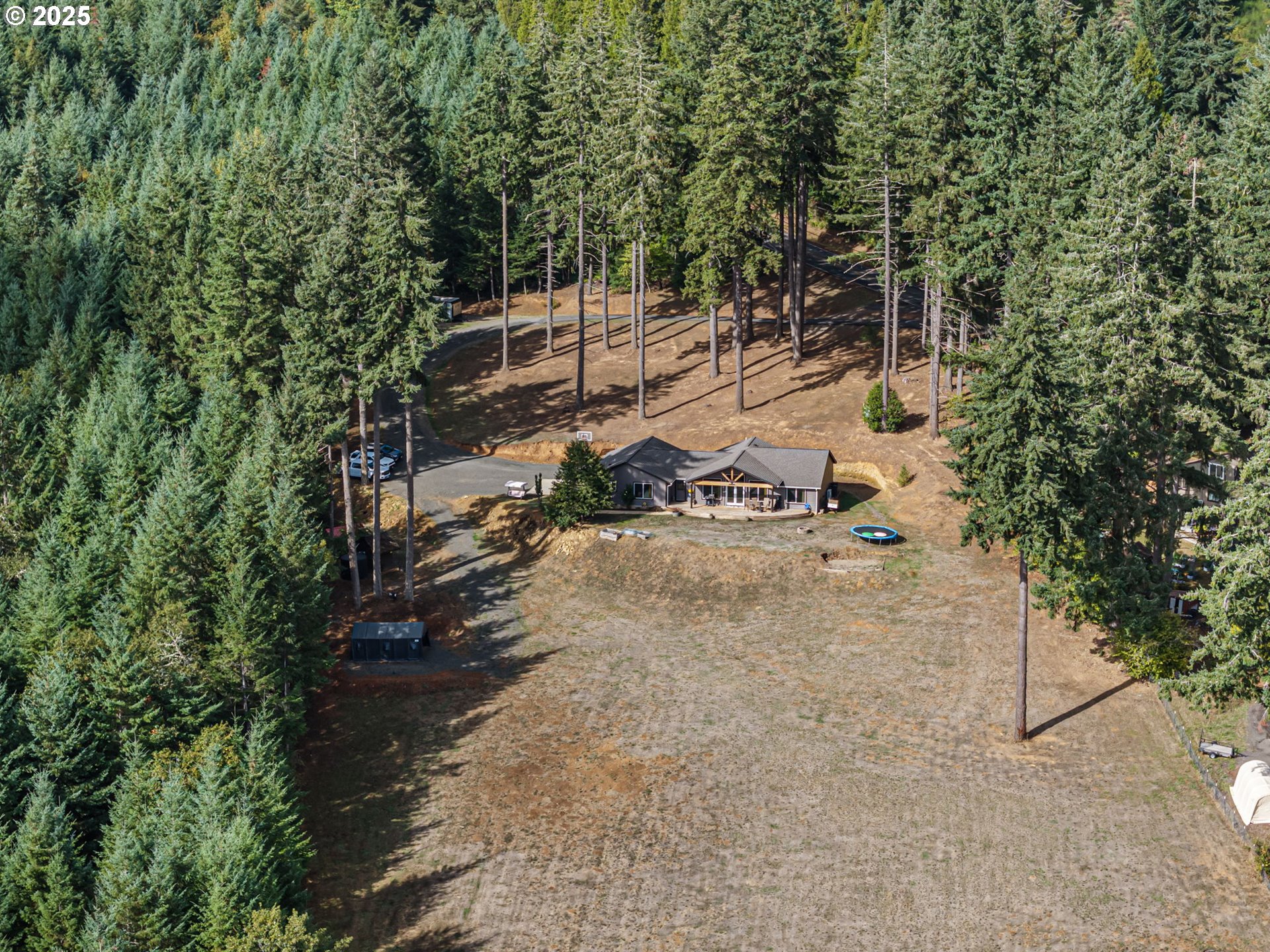 24674 Bolton Hill Road Veneta, OR 97487 - Photo 43 of 48 a view of outdoor space and yard