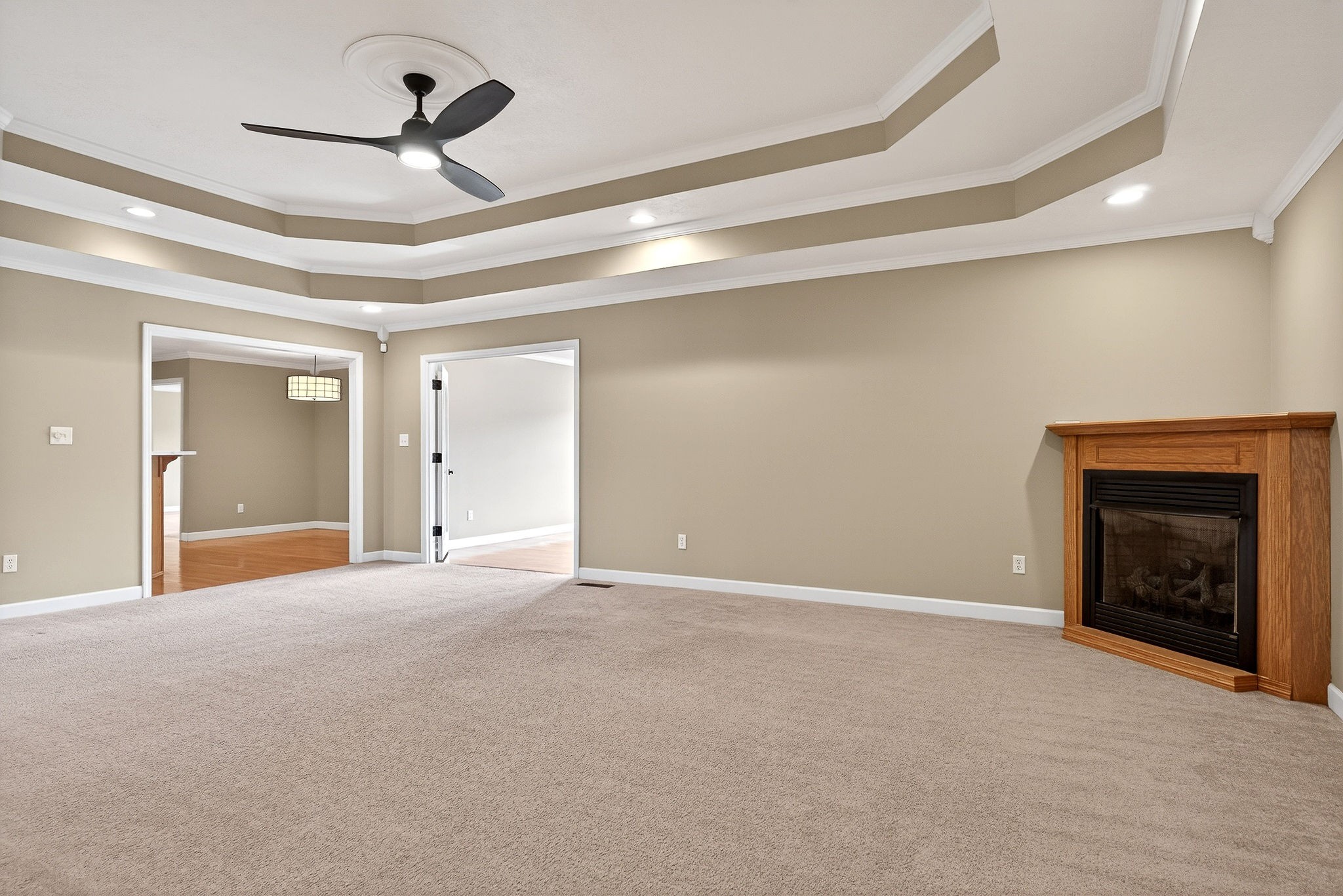 2408 Shellsford Road McMinnville, TN 37110 - Photo 20 of 60 a view of an empty room with a fireplace