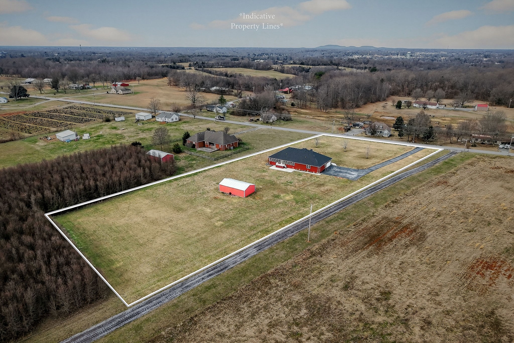 2408 Shellsford Road McMinnville, TN 37110 - Photo 59 of 60 an aerial view of residential houses with outdoor space
