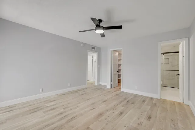 wooden floor in an empty room