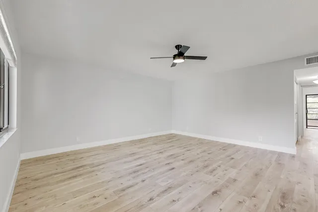 wooden floor in an empty room