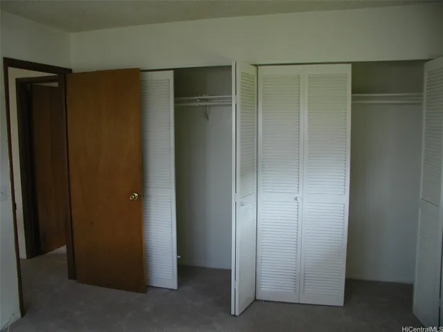 a view of closet area