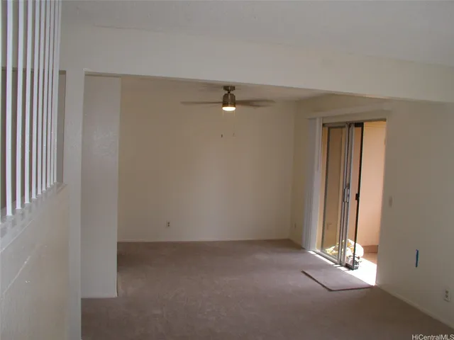 an empty room with window