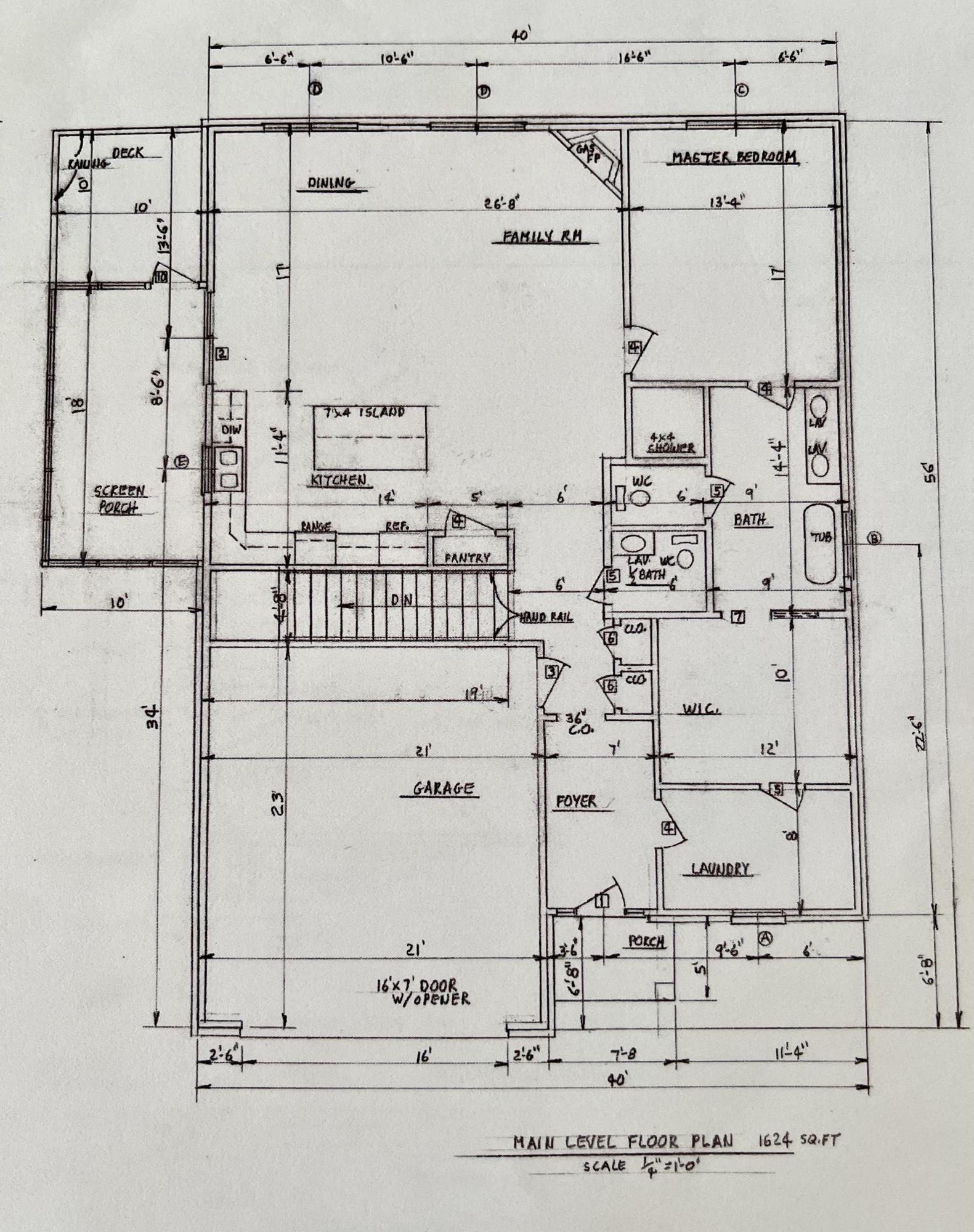 36 Quail Ridge Way Jonesborough, TN 37659 - Photo 8 of 9 Main Level floor plan
