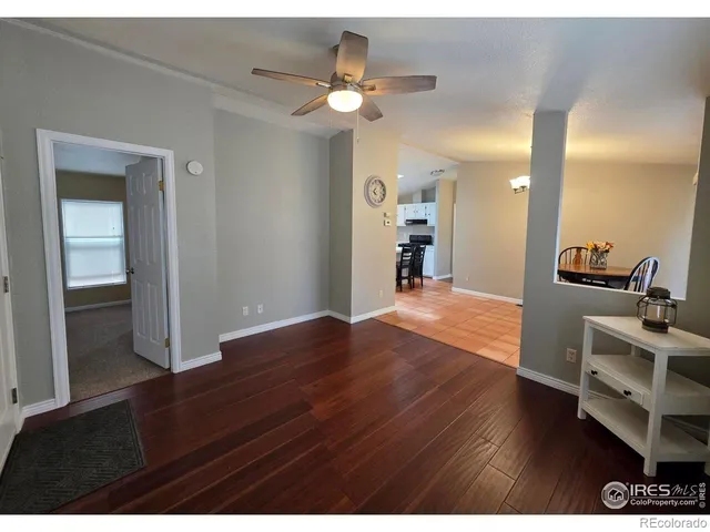 a view interior of a house and wooden floor