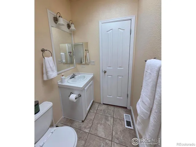 a view of outdoor space with sign board