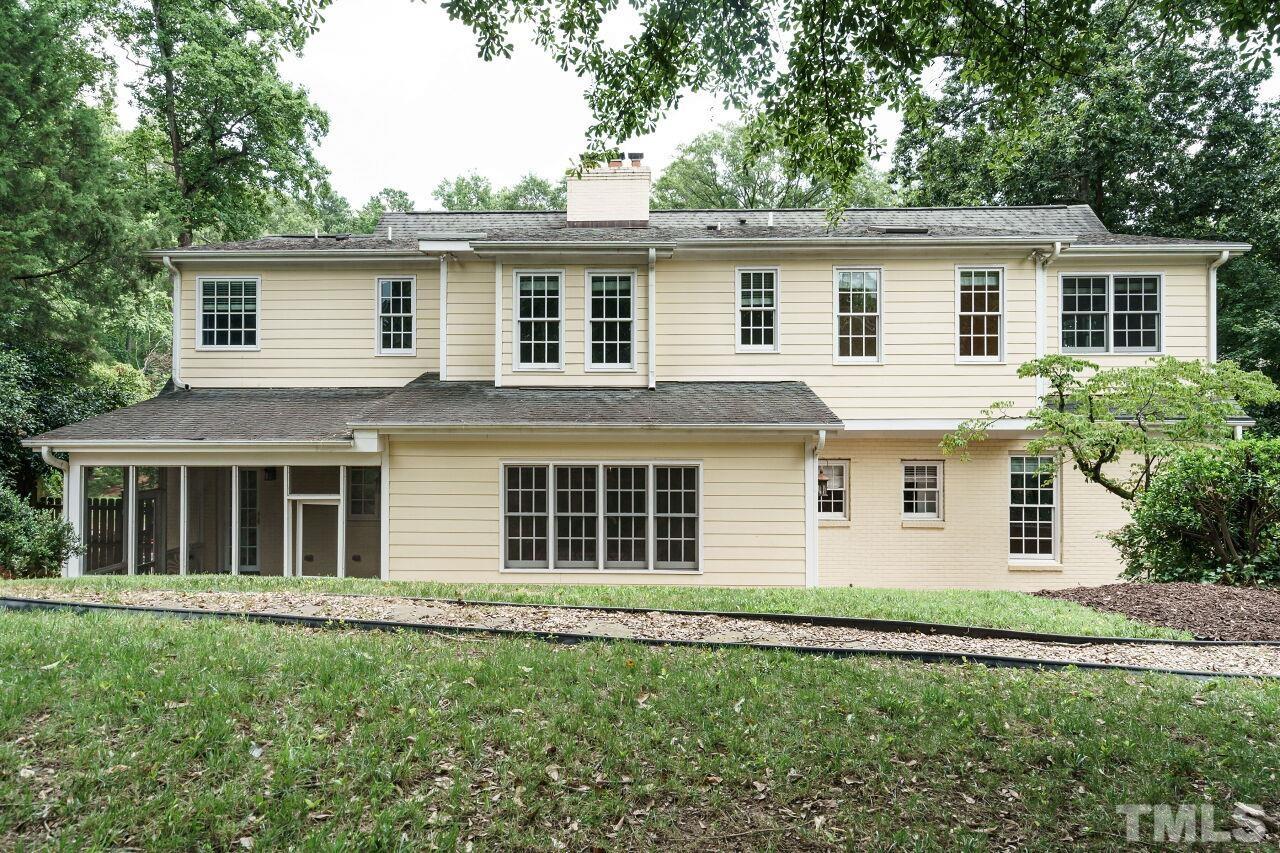 3201 Landor Road Raleigh, NC 27609 - Photo 41 of 41 a front view of a house with a garden