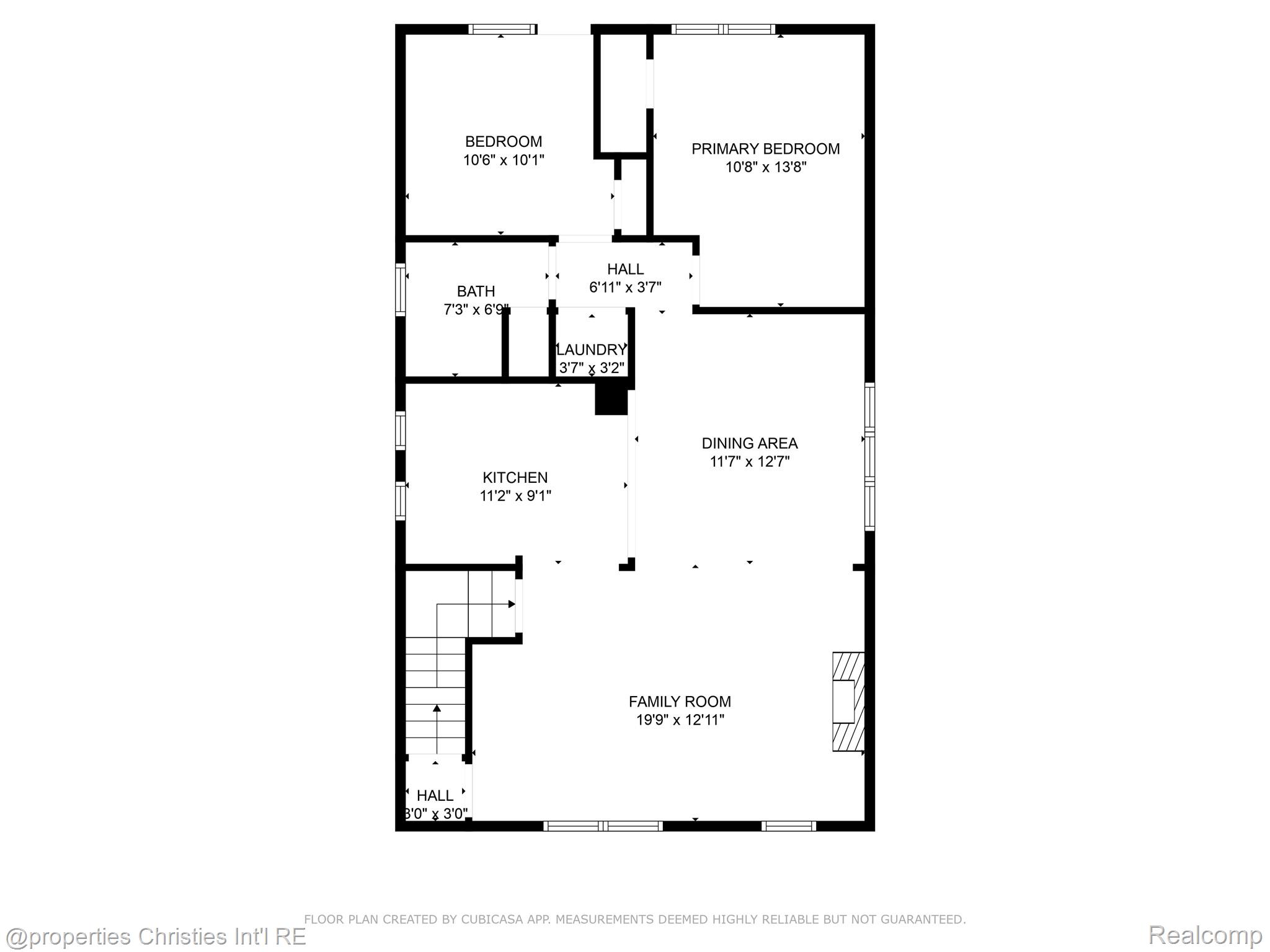 4373-4375 Balfour Road Detroit, MI 48224 - Photo 45 of 46 2nd floor floorplan