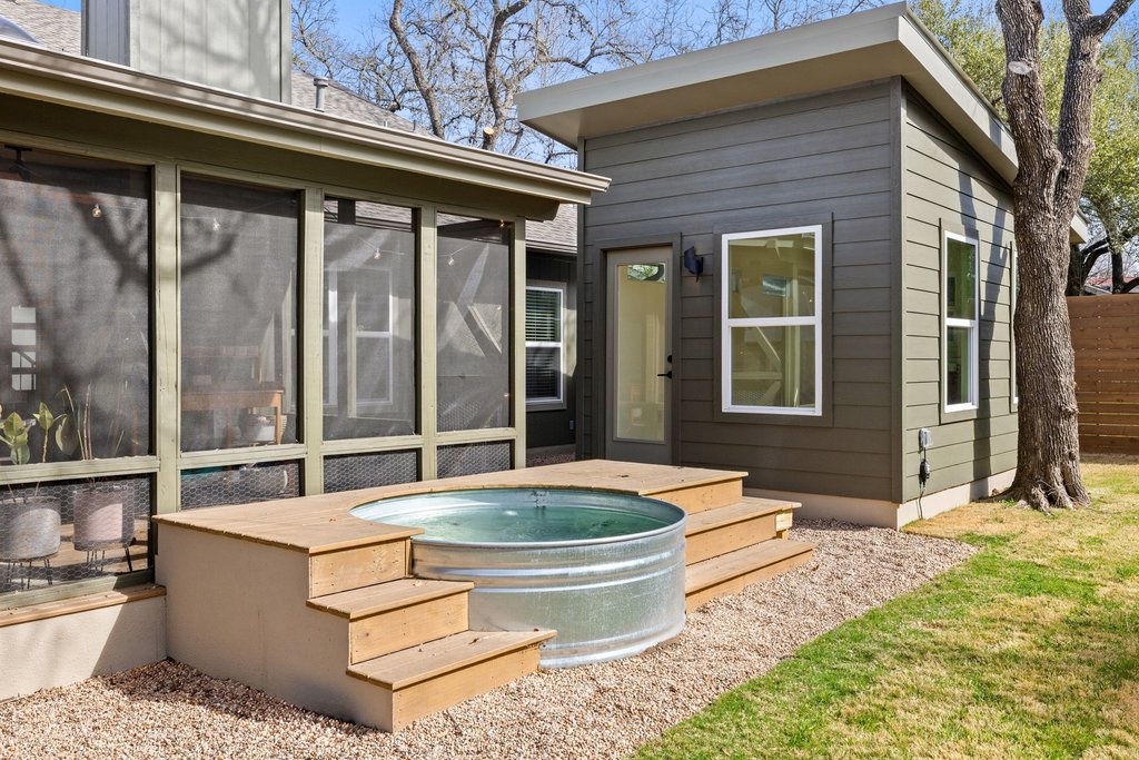 8202 Cache Drive Austin, TX 78749 - Photo 29 of 39 a outdoor space with a couch and chairs