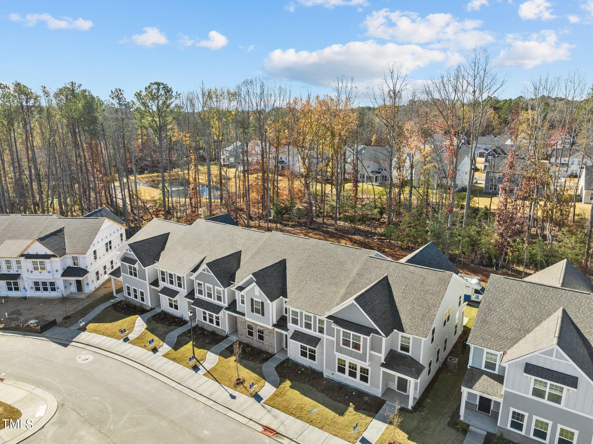 326 Spaight Acrs Way Wake Forest, NC 27587 - Photo 25 of 39 a view of a city with tall buildings